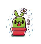 Green Rabbit Corky（個別スタンプ：5）