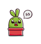 Green Rabbit Corky（個別スタンプ：6）