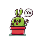 Green Rabbit Corky（個別スタンプ：8）