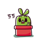 Green Rabbit Corky（個別スタンプ：19）