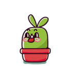 Green Rabbit Corky（個別スタンプ：23）