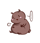 fat fat brown bear（個別スタンプ：4）