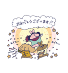 さむがりウサギのさむ（個別スタンプ：10）