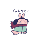 さむがりウサギのさむ（個別スタンプ：15）