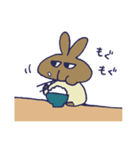 さむがりウサギのさむ（個別スタンプ：33）