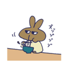 さむがりウサギのさむ（個別スタンプ：35）