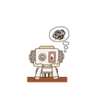 ロボットのヒューマくん（個別スタンプ：8）