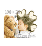 ひなかさんのごあいさつ♡（個別スタンプ：1）