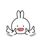 A clumsy rabbit（個別スタンプ：1）