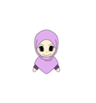 Little Hijab Girl（個別スタンプ：1）