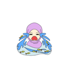 Little Hijab Girl（個別スタンプ：6）