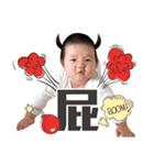 33 little girl（個別スタンプ：21）