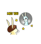 Ammieka bunny love story Animation 2（個別スタンプ：4）