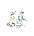 Ammieka bunny love story Animation 2（個別スタンプ：8）