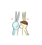 Ammieka bunny love story Animation 2（個別スタンプ：10）