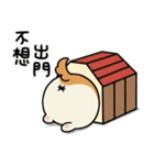 柴犬アワの日常（個別スタンプ：24）