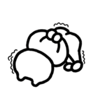 空虚なクク（個別スタンプ：18）