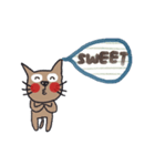 Love me love me cat, Toto is cute（個別スタンプ：18）