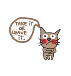 Love me love my cat,Toto Live Love Laugh（個別スタンプ：24）