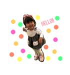 おてんばあやちゃん（個別スタンプ：1）