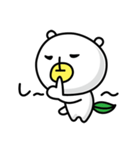 ゆったり使える・くまっぷる（個別スタンプ：8）