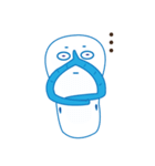 Blue adge sandal（個別スタンプ：22）