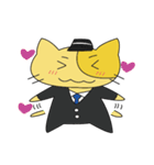 Gentleman Cat Stickers（個別スタンプ：10）