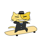 Gentleman Cat Stickers（個別スタンプ：16）