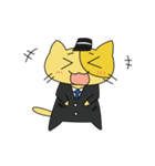 Gentleman Cat Stickers（個別スタンプ：24）