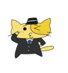 Gentleman Cat Stickers（個別スタンプ：26）