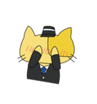 Gentleman Cat Stickers（個別スタンプ：28）