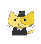 Gentleman Cat Stickers（個別スタンプ：35）