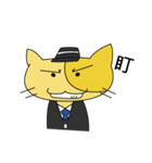 Gentleman Cat Stickers（個別スタンプ：36）