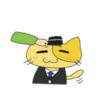 Gentleman Cat Stickers（個別スタンプ：39）