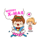 Hoping ＆ Sasa - Xmas ＆ New Year Edition（個別スタンプ：1）