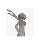 Monochromatic Shirorenzs（個別スタンプ：8）