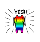 Rainbow Bear Bear！（個別スタンプ：1）