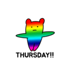 Rainbow Bear Bear！（個別スタンプ：17）