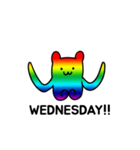 Rainbow Bear Bear！（個別スタンプ：18）