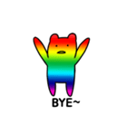 Rainbow Bear Bear！（個別スタンプ：24）