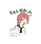 女子生徒の日常（個別スタンプ：2）