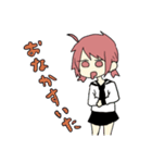 女子生徒の日常（個別スタンプ：3）