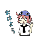 女子生徒の日常（個別スタンプ：6）