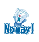 ブルーライオンちゃん（個別スタンプ：3）