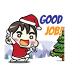 Merry Christmas with santa Richy ＆ Fill（個別スタンプ：9）