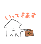 日常で使えるイカとタイヤのスタンプ1（個別スタンプ：15）