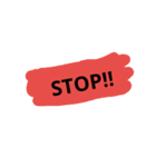 'SIMPLE WORDS'（個別スタンプ：1）