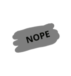 'SIMPLE WORDS'（個別スタンプ：5）