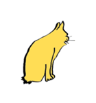 きつね色のねこ（個別スタンプ：2）