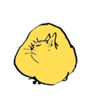 きつね色のねこ（個別スタンプ：3）